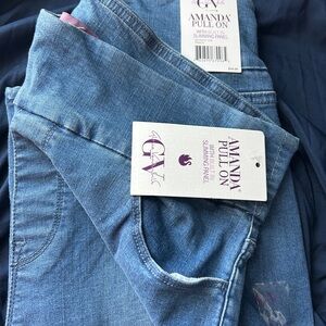 Gloria Vanderbilt Women's Light Blue Jeggings